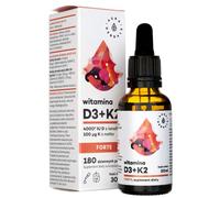 Aura Herbals - Vitamina D3 4000 IU + K2 Forte (30 ml)