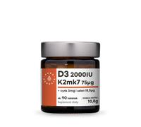 Aura Herbals - Vitamina D3 + K2 + Zinco + Selenio (90 compresse)