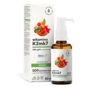 Aura Herbals - Vitamina K2 MK7, 100 mcg Vegana (50 ml)