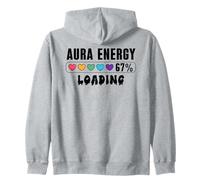 Aura Level 67% Six Seven 6 7 Aura Energy at 67 Aura Loading Felpa con Cappuccio