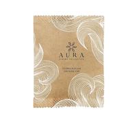 Aura Luxury Collection ® Cuffie monouso impermeabili per capelli da utilizzare sotto la doccia taglia unica con elastico in flow-pack di carta 100% riciclata (200)
