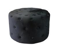AURA - pouf rotondo in velluto