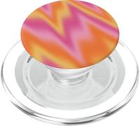 Aura sfumata rosa e arancione estetica Y2K Estate PopSockets PopGrip per MagSafe