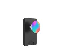 Aura sfumata vibrante - Flusso di energia a colori tenui PopSockets PopWallet per MagSafe