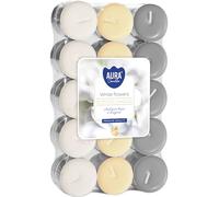 AURA Tealights - Riscaldatori profumati 4H FIORI BIANCHI 30 pezzi
