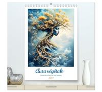 Aura végétale - Quand les arbres se font femmes (Calendrier mural haut de gamme 2027 DIN A2 horizontal), CALVENDO calendrier mensuel: Un an de fusion fascinante entre l'arbre et la femme.