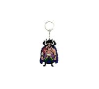 Aurabeam ONE Piece Kaido Portachiavi Giapponese Anime & Manga Figura Ciondolo, Blu, Klein bis Mittelgroß