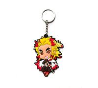Aurabeam Set di portachiavi per cacciatori di demoni - portachiavi anime con personaggi - regalo per i fan, Multicolore, M