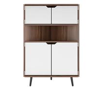 AuraCraft Armadio angolare in legno, mobile triangolare, mobile ad angolo per soggiorno, cucina e camera da letto