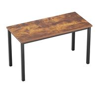 AuraCraft Scrivania per computer, scrivania PC, scrivania da ufficio, scrivania per bambini, scrivania gaming piccola, postazione di lavoro per l'home office (Vintage-Nero, 120X60CM)