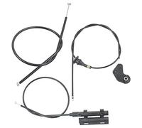 Auracure 3 Pezzi Serbi Motore Bowden Il Cappuccio del Cavo Il Cavo di Rilascio per E39 525I 530I 51238176595 51238190754 51238176596