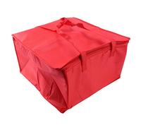 Auracure Borsa Termica Pieghevole di Dimensioni per Alimenti Isolamento Termico Scatola in Alluminio Scatola Termica Scatola da Pranzo Impermeabile Confezione da Pranzo Rosso