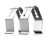 Auracure Universale UN Termometro Sonda Morsetto Supporto Temperatura Ambientale BBQ Fumatore Set di 2