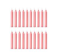 AuraDecor Confezione da 20 candele a bastoncino || particolarmente pensate per guarigione, chakra, candele rituali, decorazione, illuminazione, decorazioni per la casa || Tempo di combustione da 3 a 4