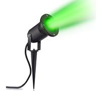 Auraglow Faretto a Picchetto da Giardino GU10 Verde, IP65, 1 Pezzo