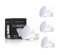 Auraglow Lampadine LED GU10 Bianco Freddo 5.3W Retrofit 70W EQV, Set da 4