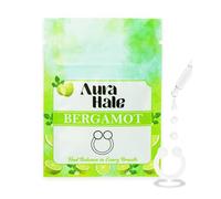 AuraHale Anello Diffusore Nasale - Profumo di Bergamotto per Energia Vivace, Umore Sollevato e Equilibrio Interiore | Aromaterapia Indossabile | Silicone di Grado Medico | Olio Essenziale Organico