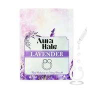 AuraHale Anello diffusore nasale - profumo di lavanda per un sonno tranquillo, equilibrio mentale e sollievo dallo stress | aromaterapia indossabile | silicone di grado medico | infuso di olio