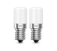 Aurahome Lampadine LED E14 Luce Calda 2700K, 1.5W Lampadina Frigorifero LED Equivalente a 15W Lampadina Attacco Piccolo E14 Lampadina per Abat Jour, Cappa Cucina, Macchina da Cucire, Notturna(2 Pezzi