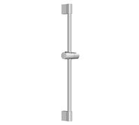Auralum Asta Doccia 65 cm, Saliscendi Doccia in Acciaio Inox con Supporto per Doccia Girevole a 360° e Regolabile, Adattarsi ai Fori Esistenti (Cromo)