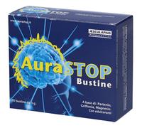 AuraStop 20 Bustine Integratore naturale contro EMICRANIA MAL di TESTA CEFALEA