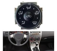Auratrove A/C Climate Control Mode Switch per Toyota per corolla 2009-2013 per matrice per rav4 2009-2010 Manopola ABS nera 55901-75D357