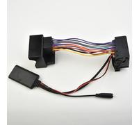 Auratrove Adattatore audio musicale 5.0 con microfono per BMW E60 E61 E81 E82 E90 E91, cavo streaming AUX compatibile con radio business CIC