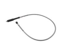 Auratrove Adattatore flessibile per albero di prolunga per trapano con impugnatura a penna per smerigliatrice elettrica e mandrino a 3 ganasce, strumento per intaglio in metallo ABS