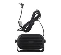 Auratrove Altoparlante esterno SP-35 per Icom IC-2730 ID-5100 ID-4100 IC-7100, 5 W, con cavo da 2 m e supporto regolabile, colore nero