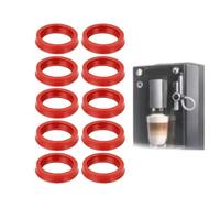 Auratrove Anello di tenuta per macchina da caffè, compatibile con aeg per Bosch per Siemens per Krups Melitta Miele, guarnizione in silicone per A1 A5 A7 A9 per serie ena a perdite