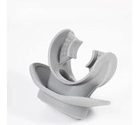 Auratrove Bocchino in silicone, regolatore per labbra per immersioni e snorkeling, morbido, a prova di perdite, vestibilità comoda, confezione da 3