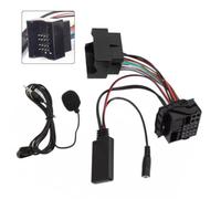 Auratrove Cavo adattatore audio AUX, interfaccia MIC esterna per opel CD30 CDC40 CD70 DVD90, kit di ricambio diretto per auto