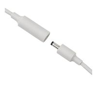 Auratrove Cavo di prolunga per Echo ed Echo Dot di 3a/4a/5a generazione, con connettore profondo 5 mm per shock, 3 m, bianco