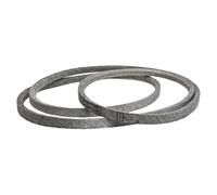 Auratrove Cinghia 5/8x111 pollici della piattaforma della falciatrice da giardino per la parte di ricambio durevole della fibra del cadetto 754-04041 di M110313 M154958
