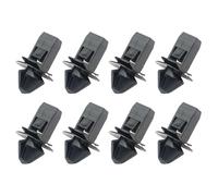 Auratrove Clip per modanatura griglia, confezione da 8 pezzi di fissaggio in plastica nera per ram 1500 2013-2020, compatibili con ram 2500 3500 4500 5500 2013-2018