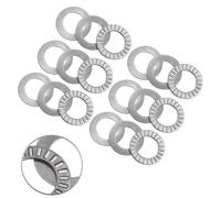 Auratrove Cuscinetto a rullini a spinta, NTA1220 + 2TRA con rondelle, 6 set da 3/4" in acciaio per macchine ad alto carico