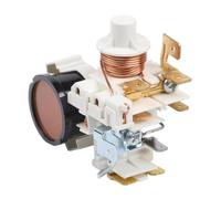 Auratrove Heavy Hammer Starter Relè QLZ-6.40A per Frigorifero SUILING, dispositivo di protezione da sovraccarico con struttura in metallo e plastica, pezzo di ricambio bianco e rame