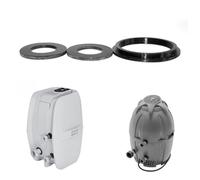 Auratrove Kit di guarnizioni di ricambio A B C Collegamento per Coleman Egg Shape Square Spa per airjet Guarnizione in gomma siliconica resistente al calore a prova di perdite