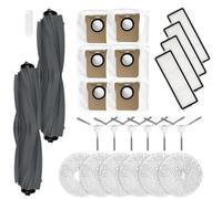 Auratrove Kit di ricambio per dreame per l10 Ultra, L10s Pro Gen 2, X10 Plus, include rullo principale, spazzole laterali, filtri, panni per mocio, strumenti di pulizia