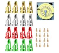 Auratrove Kit interruttore timer per Intermatic serie T100, 8-On/8-Off con linguette codificate a colori, installare la sostituzione per riscaldatore per piscina