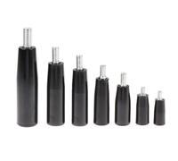 Auratrove Manopola girevole con stelo filettato maschio per fresatrice, tornio e smerigliatrice, manopola in plastica e metallo (M6/M8/M10)