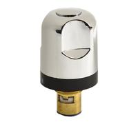 Auratrove Miscelatore termostatico per doccia, cartuccia e testa con maniglia in ABS cromato per rubinetto da bagno a T, parte di ricambio