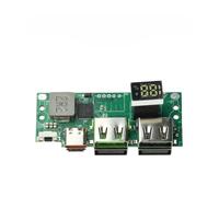 Auratrove Modulo Power Bank IP5356, scheda PD QC a ricarica rapida con display digitale, kit batteria da 3,7 V fai da te per progetti di caricabatterie portatili