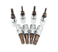 Auratrove per Torx Socket Bit, T8-T40 1/4" Drive, acciaio al cromo vanadio per riparazione auto e montaggio mobili