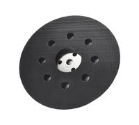 Auratrove Platorello di supporto in pollici per Bosch RS032 RS031, compatibile con levigatrice 1295DP 1295DH 1295DVS 3107DVS 3725DVS, supporto per disco di ricambio in gomma ispessita, nero