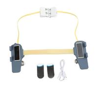 Auratrove Pulsanti per controller di gioco per tablet e iPad, trigger da gioco mobile a 6 dita con materiale ABS, accessori di controllo migliorati per giochi frenetici, nero