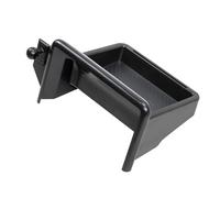 Auratrove Scatola portaoggetti posteriore per Ford Explorer 2020-2024, vassoio organizer per schermo di navigazione in ABS, supporto per console centrale per chiavi, portafogli, nero