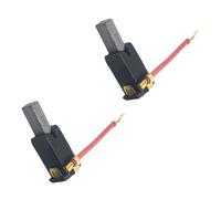 Auratrove Set di 2 spazzole di carbone, compatibili con parti levigatrici Dewalt DWE6411 DWE6420 DWE6423K CMEW231 N292059 N421468, supporto in plastica nera