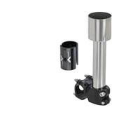 Auratrove Staffa di supporto per Starlink Mini, morsetto per tubi in acciaio inossidabile 304 da 2,3 a 3,3 cm, supporto a doppio rinforzo per scala di roulotte, camper, barche