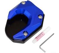 Auratrove Supporto laterale per Honda CB125R CB400X - Supporto per piede CNC, base antiscivolo, supporto stabile per parcheggiare su asfalto morbido strade sterrate (blu)
